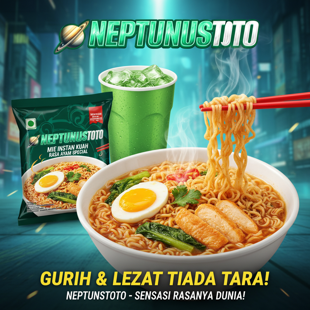 Neptunustoto mie instan kuah rasa ayam spesial